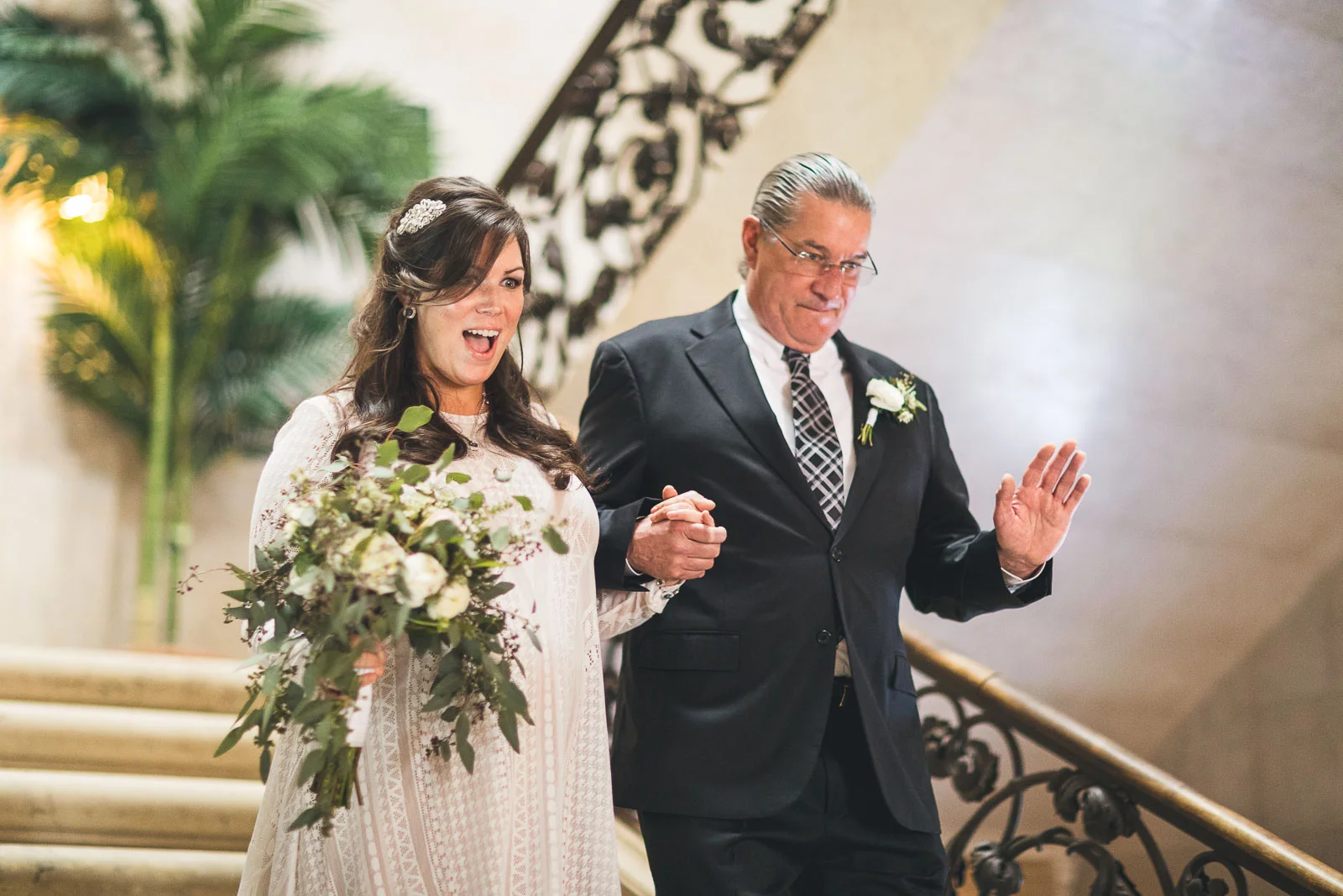 Bride and her Father