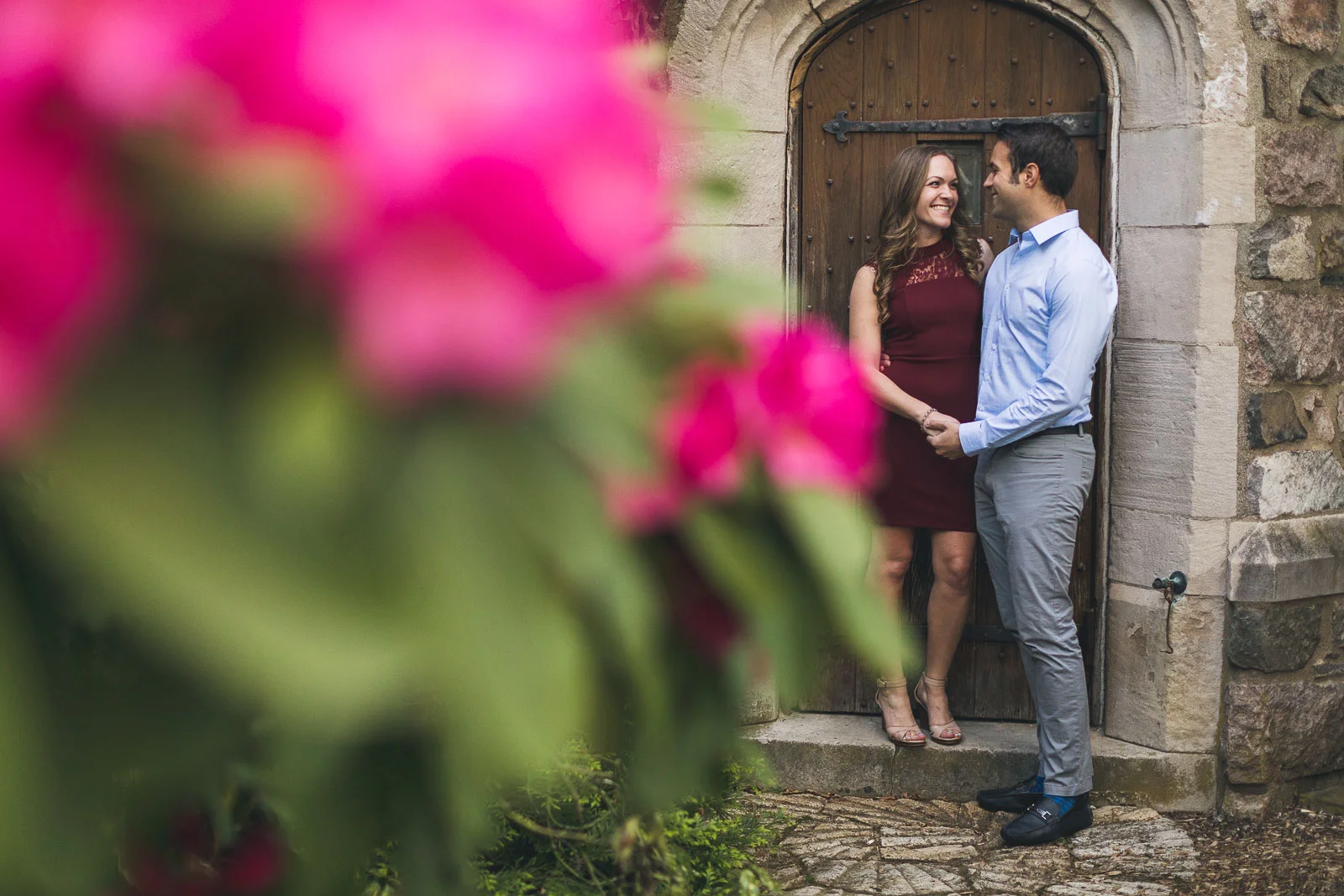 Spring Flowers Engagement
