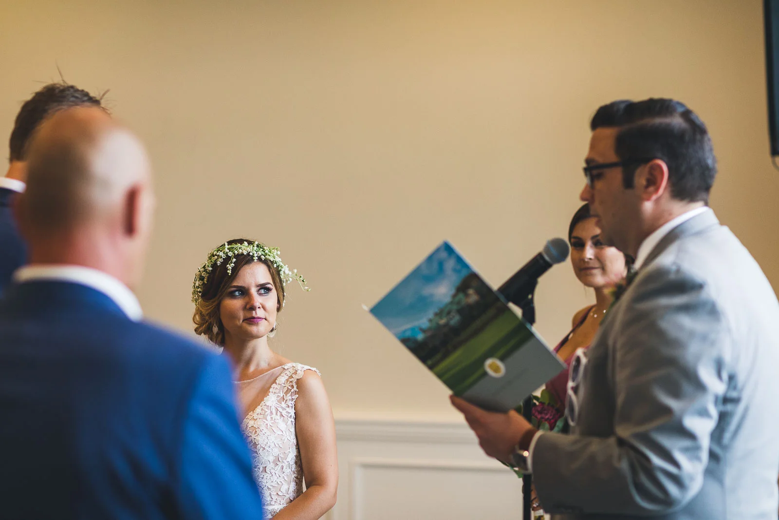 Hamilton Farm Golf Club Wedding Ceremony
