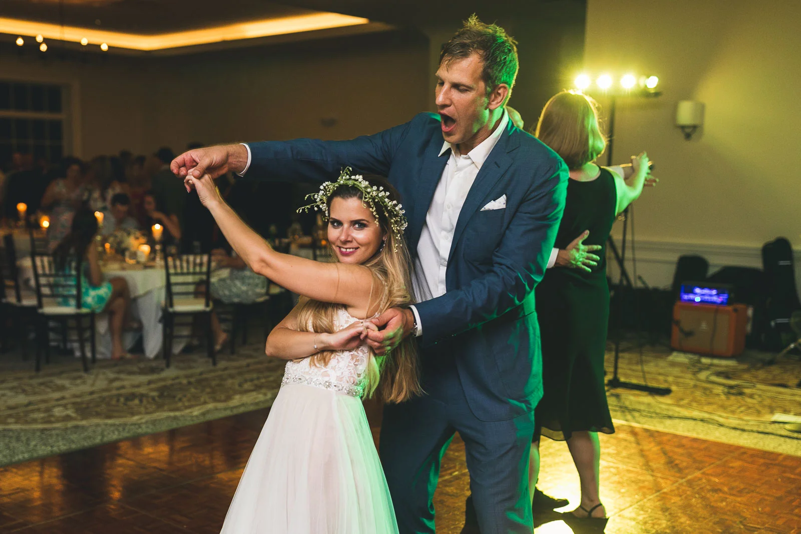 Hamilton Farm Golf Club Wedding Reception