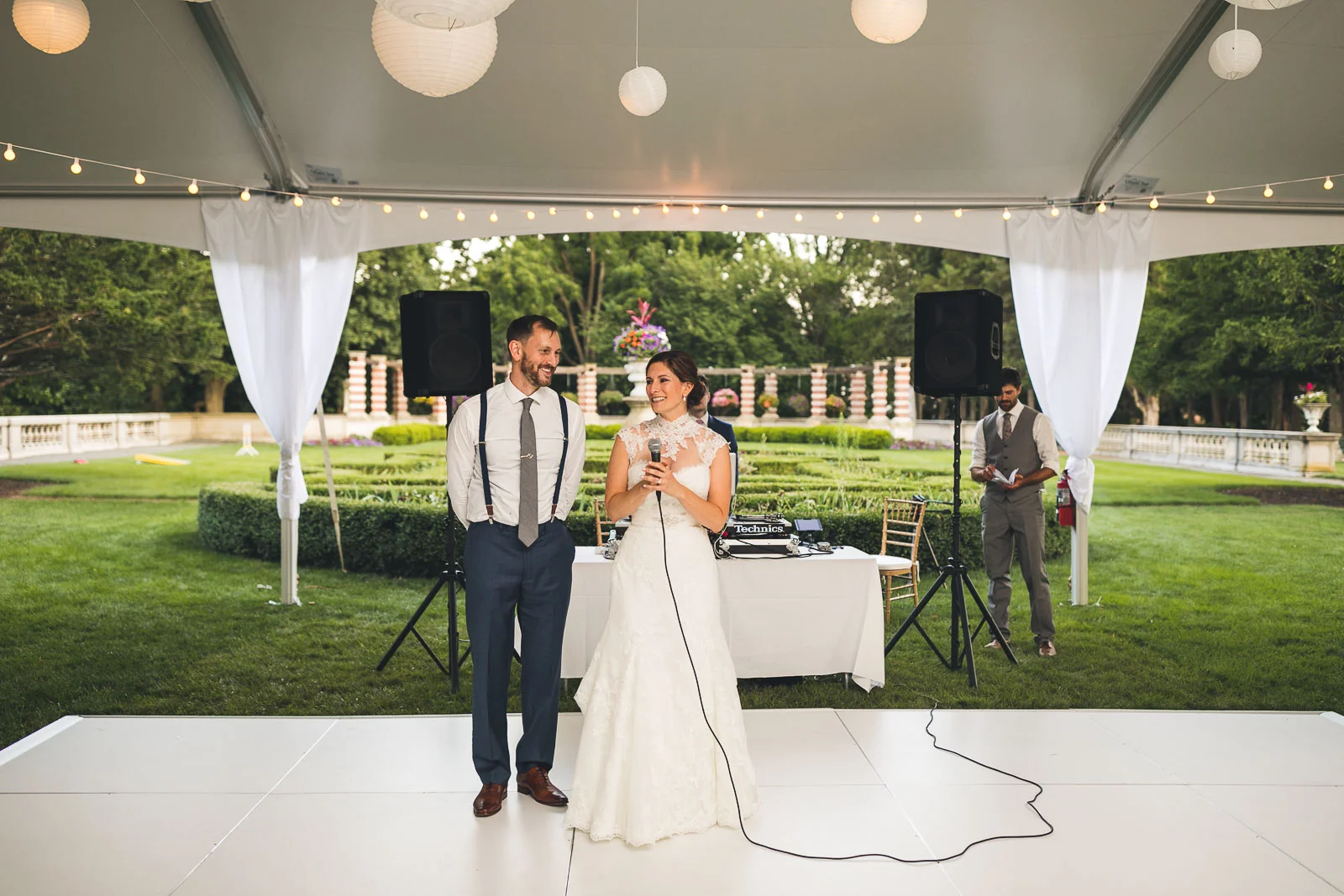 Couple Gives Speech