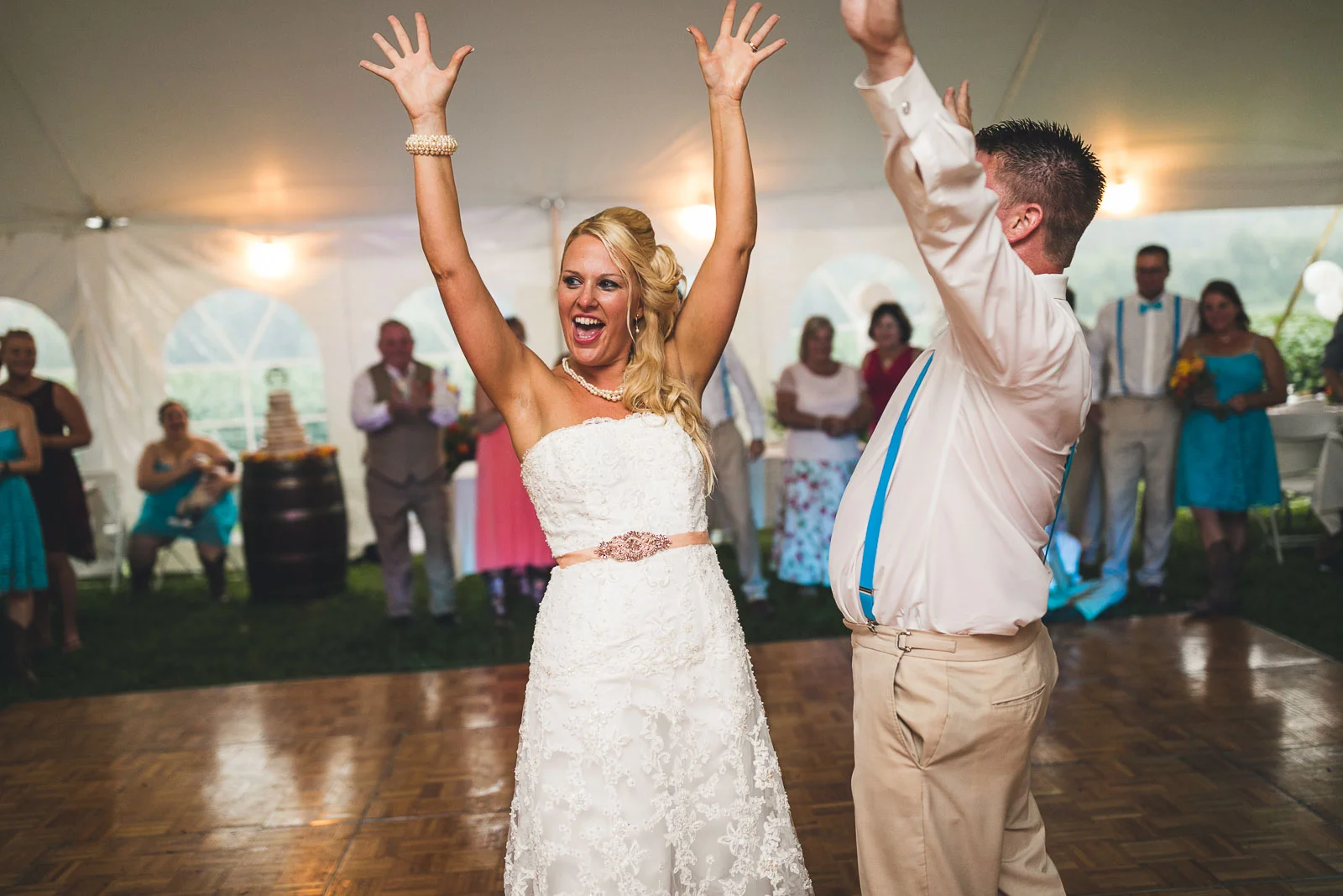 Farm Wedding Dance New Jersey
