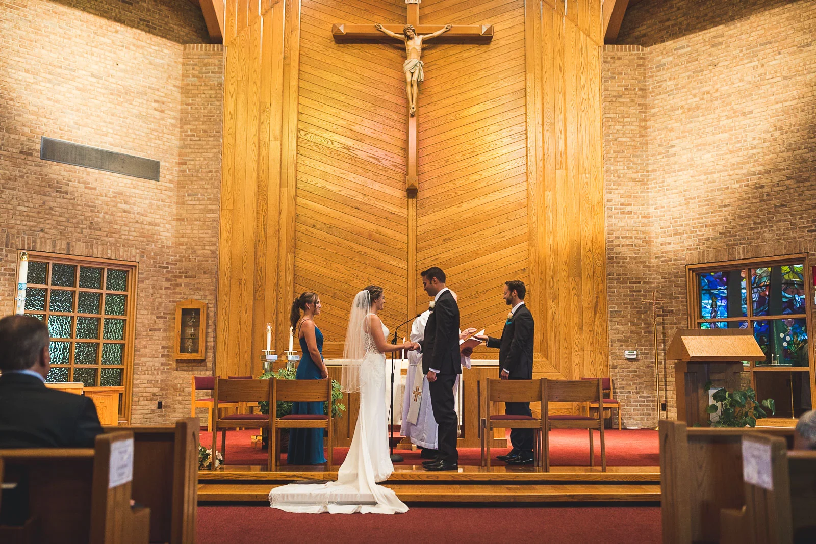 Wedding Ceremony St Jude Parish Budd Lake New Jersey