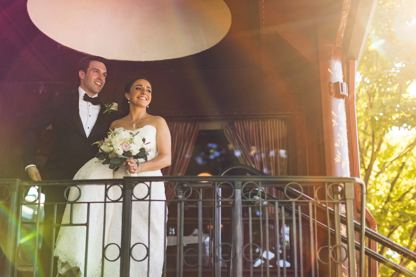 Train Car Madison Hotel Wedding