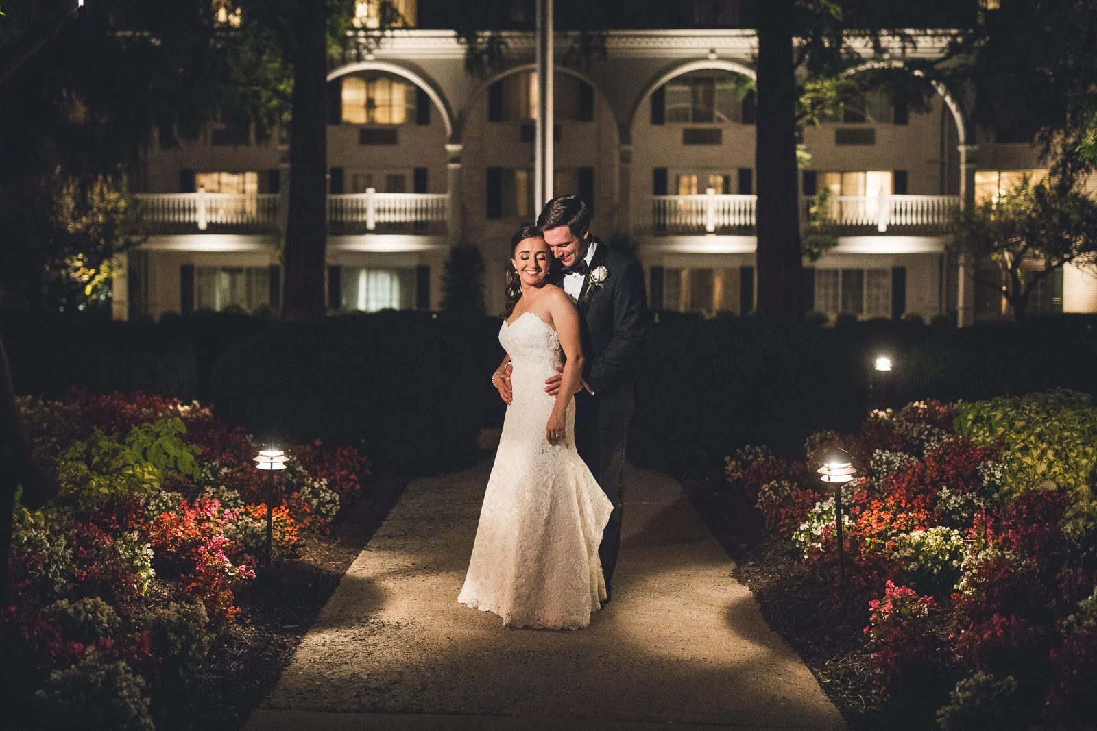 Madison Hotel Night Wedding Photography
