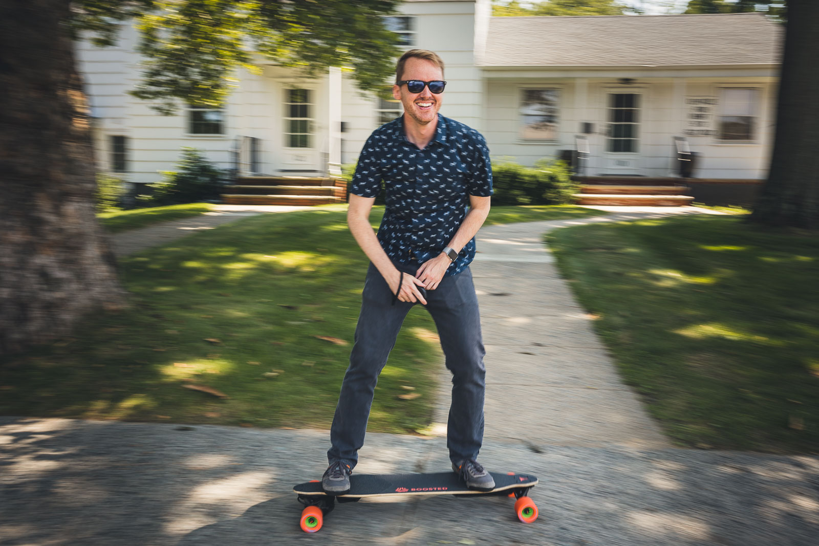 Boosted Board Selfie