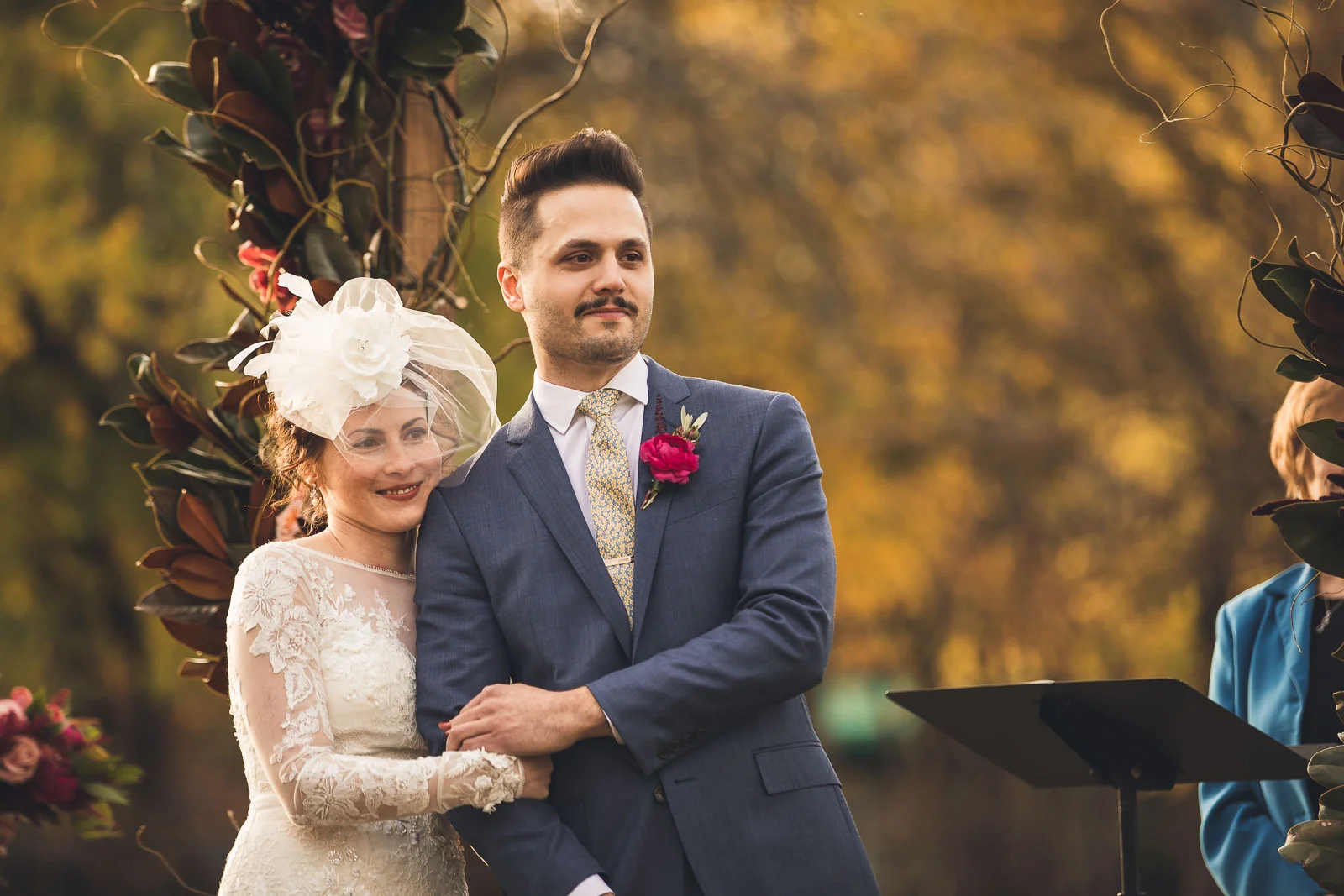 Bride and Groom Orange Lawn Tennis Club