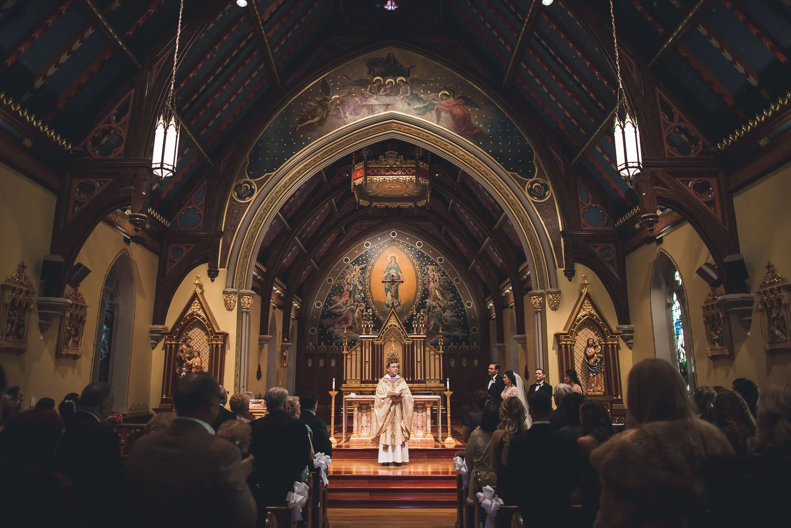 Seton Hall Chapel Wedding