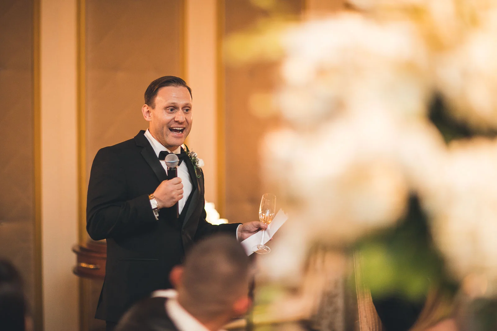 The Grove Brother gives speech