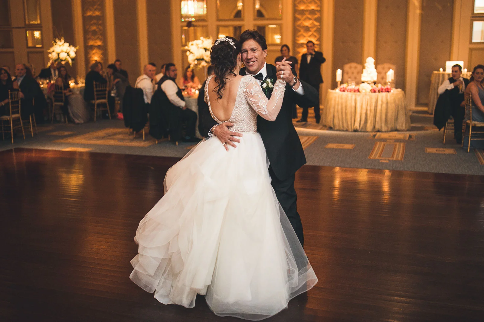 Father and Daughter dance The Grove
