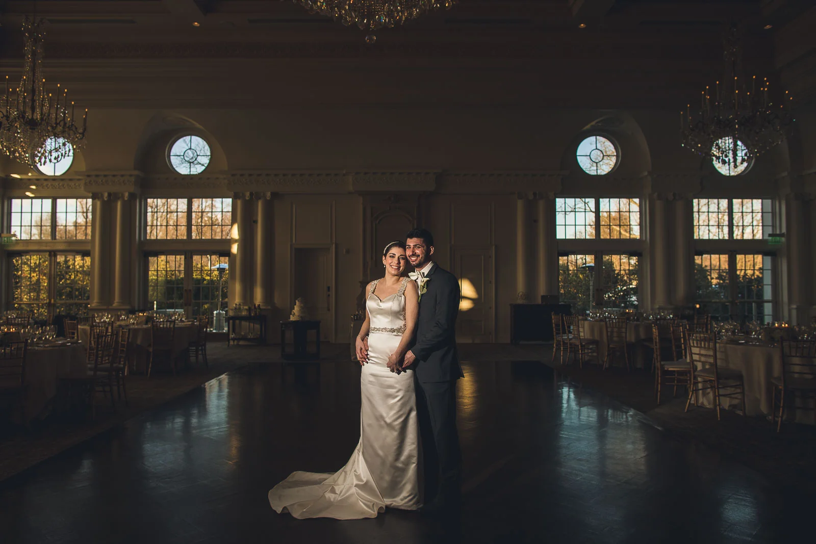 Park Chateau Wedding Reception Portrait