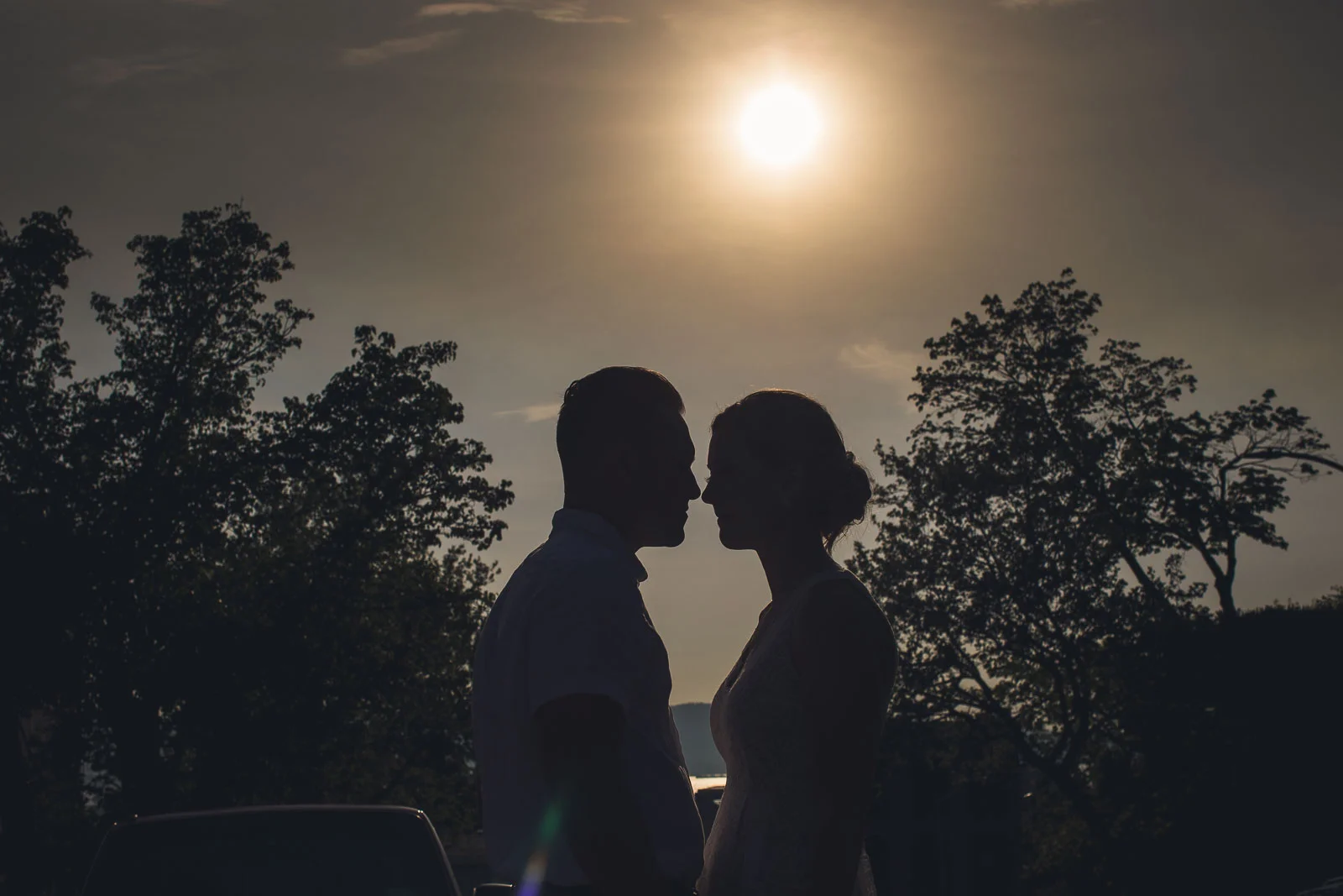 Tarrytown Silhoutte Engagmeent