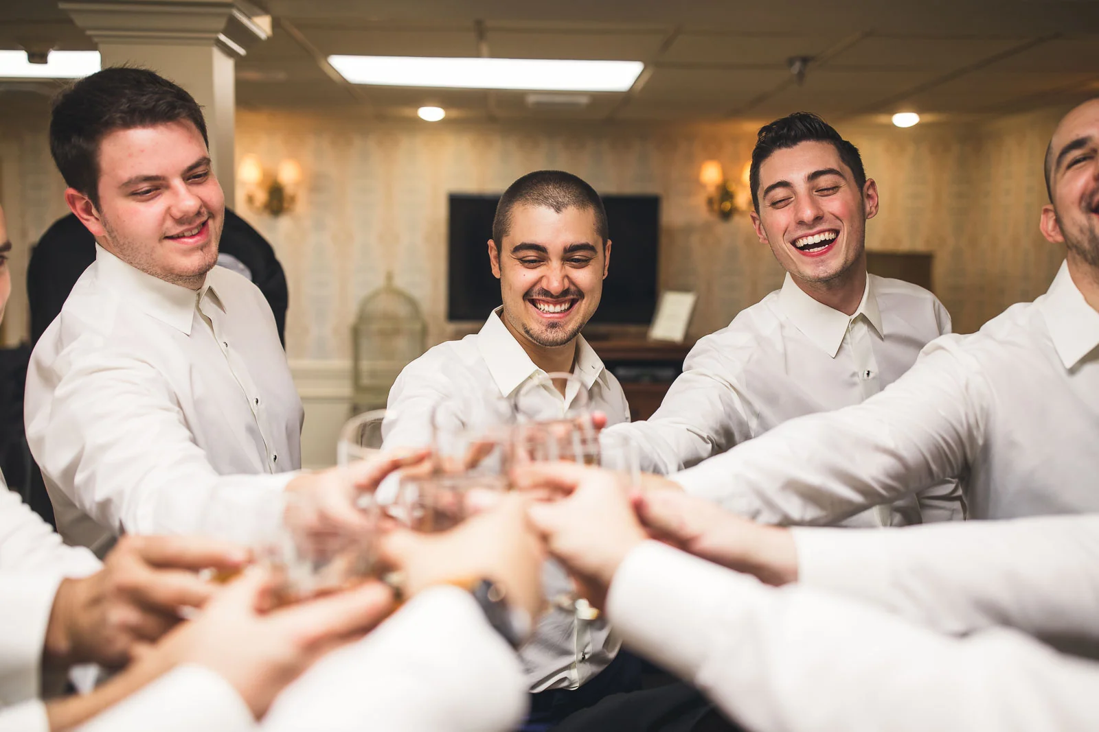 Toast with the Groom