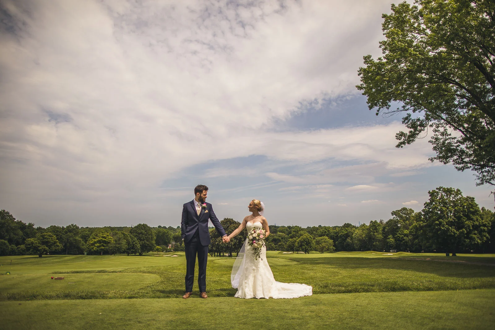 Wedding Portraits Glen Ridge Country Club Wedding