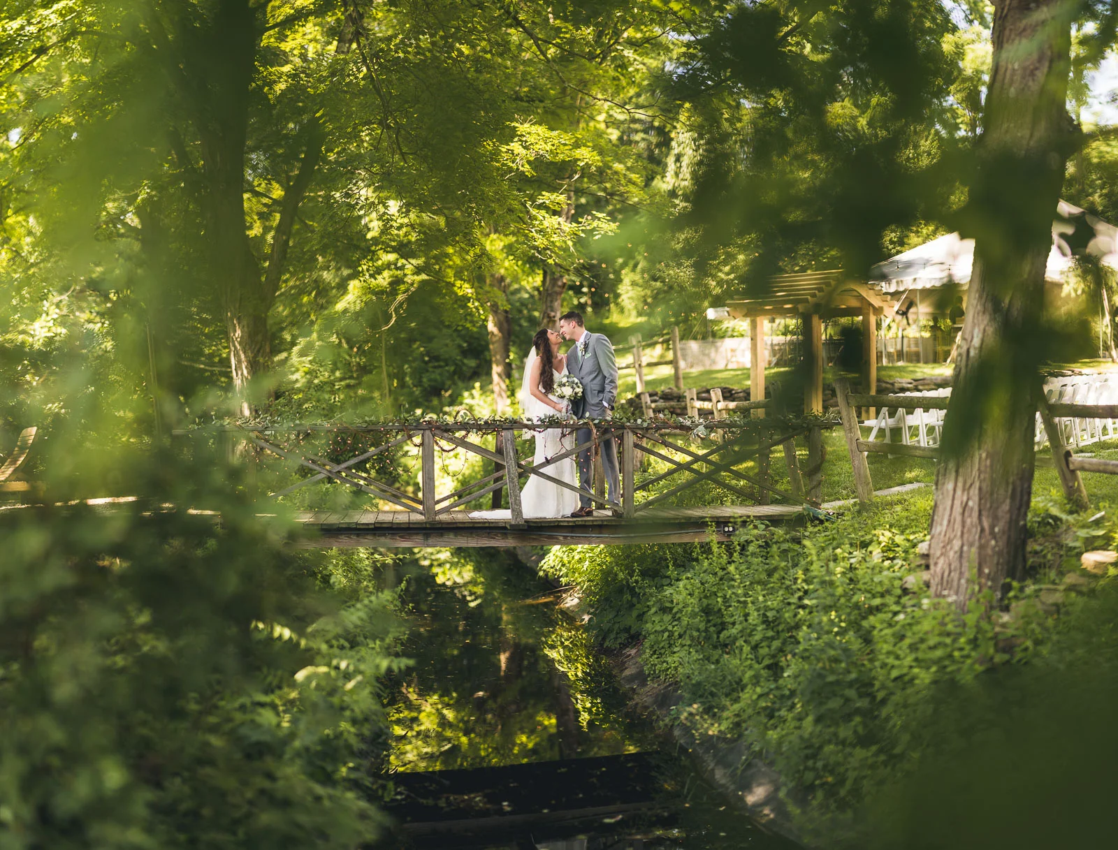 Inn at Millrace Pond Wedding Hope New Jersey