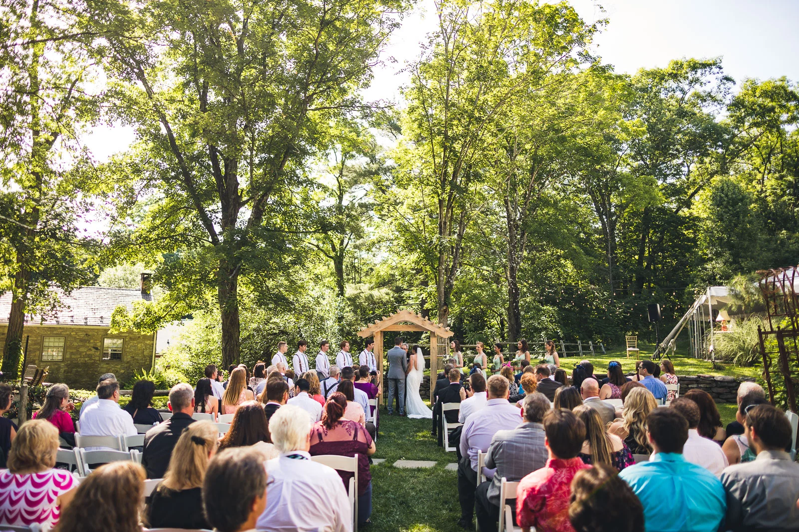 Inn at Millrace Pond Wedding Hope New Jersey