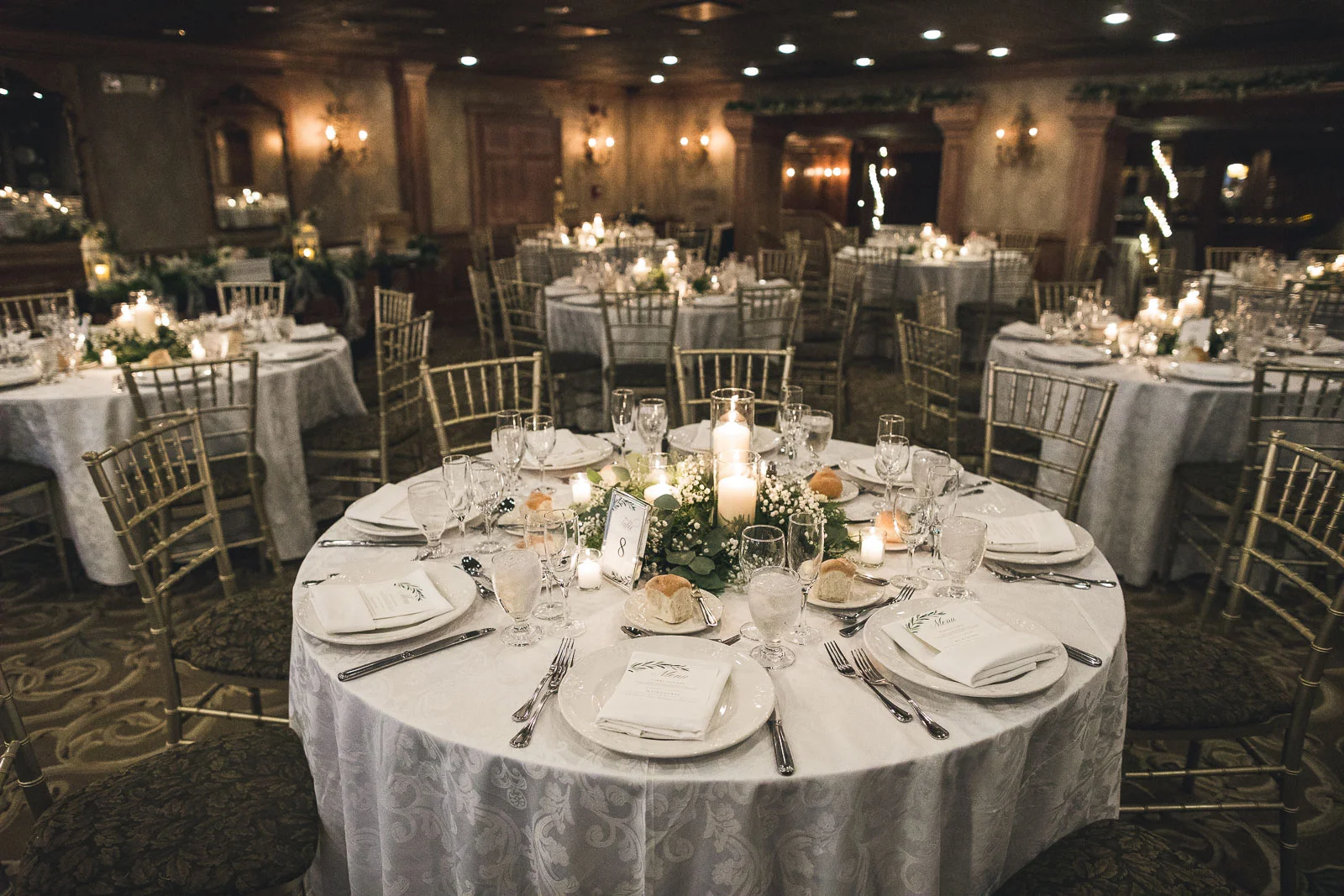 Grain House Wedding Tables