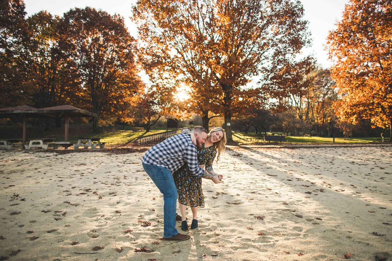 Round Valley Reservoir Engagement Photographer