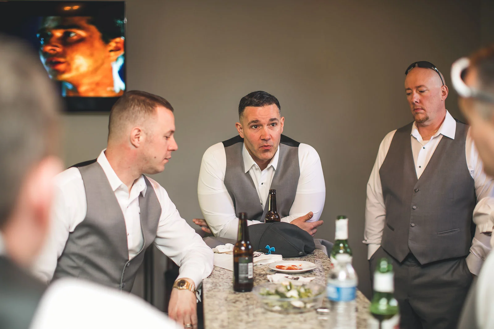 Groom Almost Ready