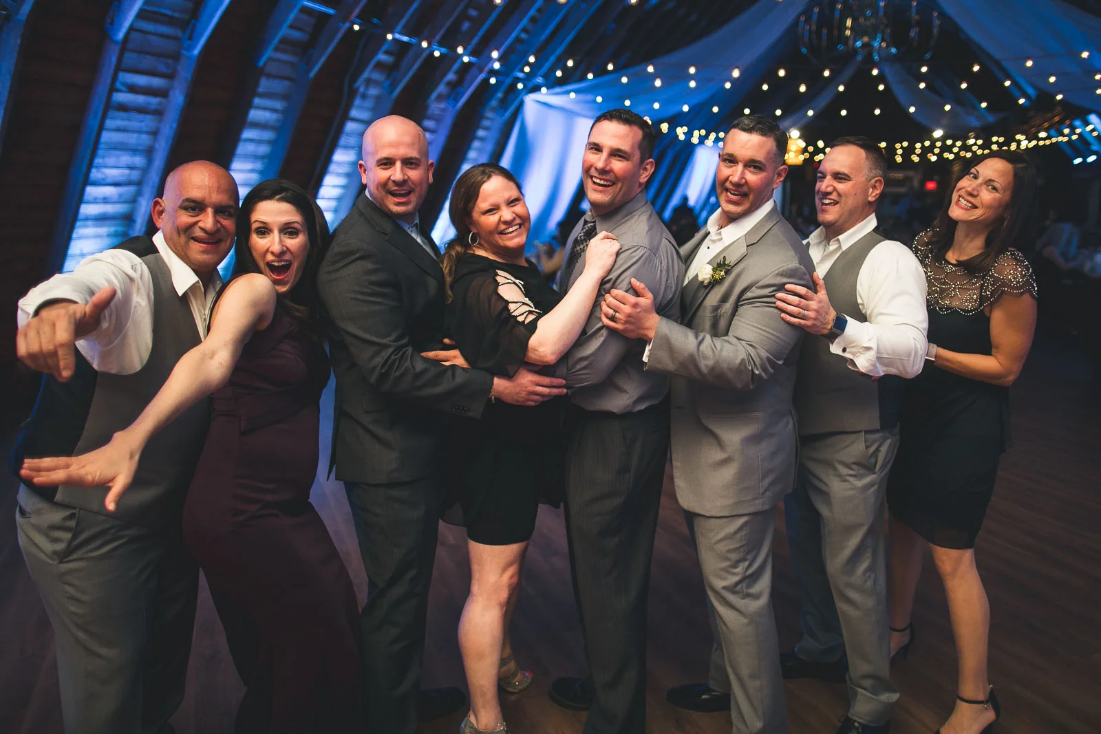 Fun Friends Wedding