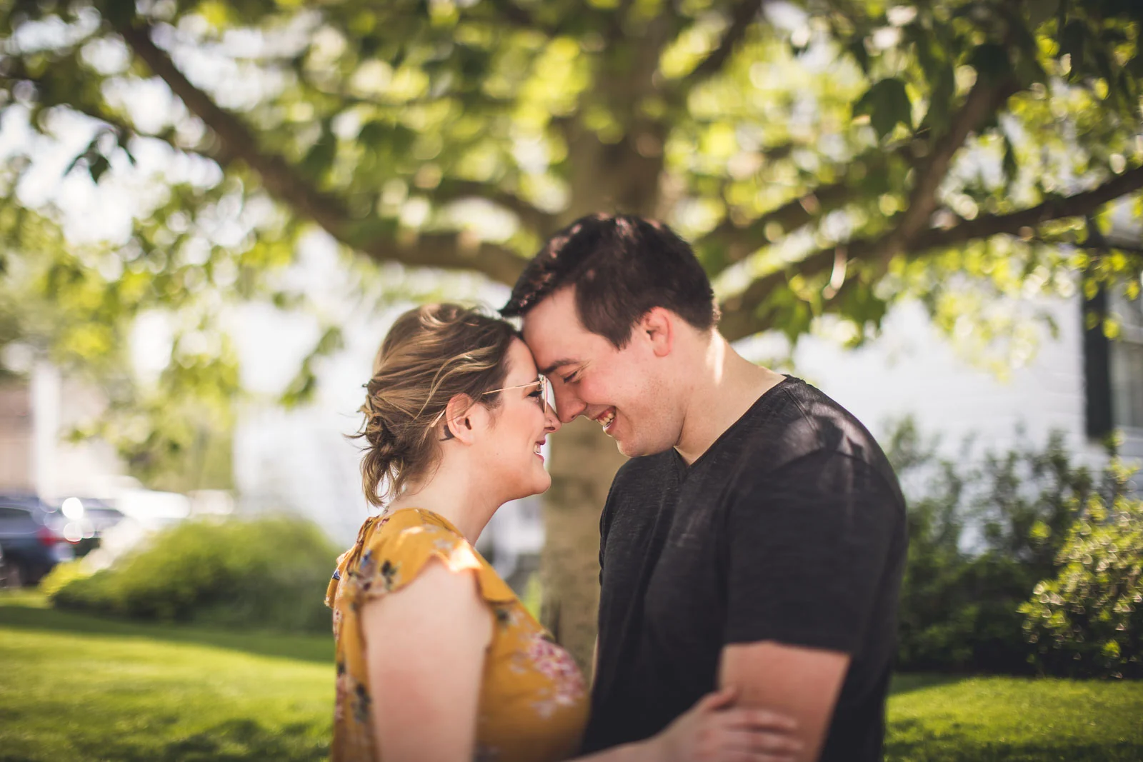 Happy Engagement Photo