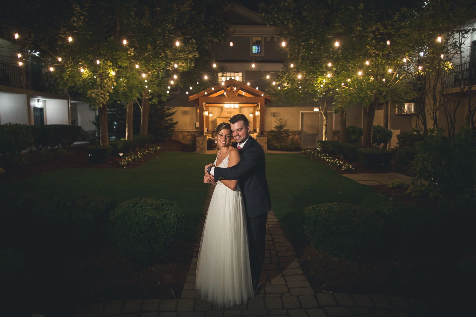 Night Portraits Wedding Olde Mill Inn