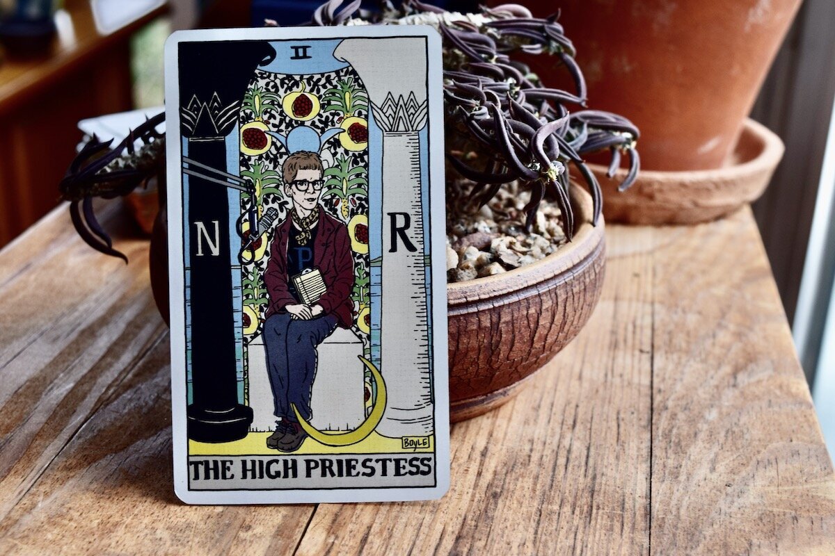 The Philly Tarot, The High Priestess Card