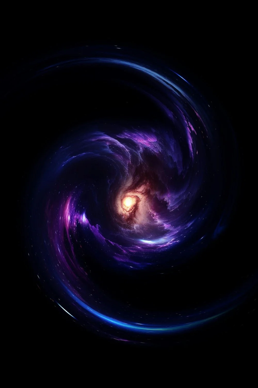 Photo celestial swirl on black background by 3D Render on Pexels