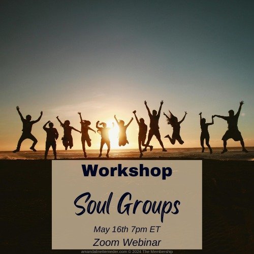 May's Member Journey 🌈🥰 Soul Groups 🥰🌈 

Benefits of connecting with your soul group: 

* Identification of your soul family
* Gain deeper, more meaningful connections
* Know who helps you feel seen &amp; heard on a soul level
* A sense of comfor