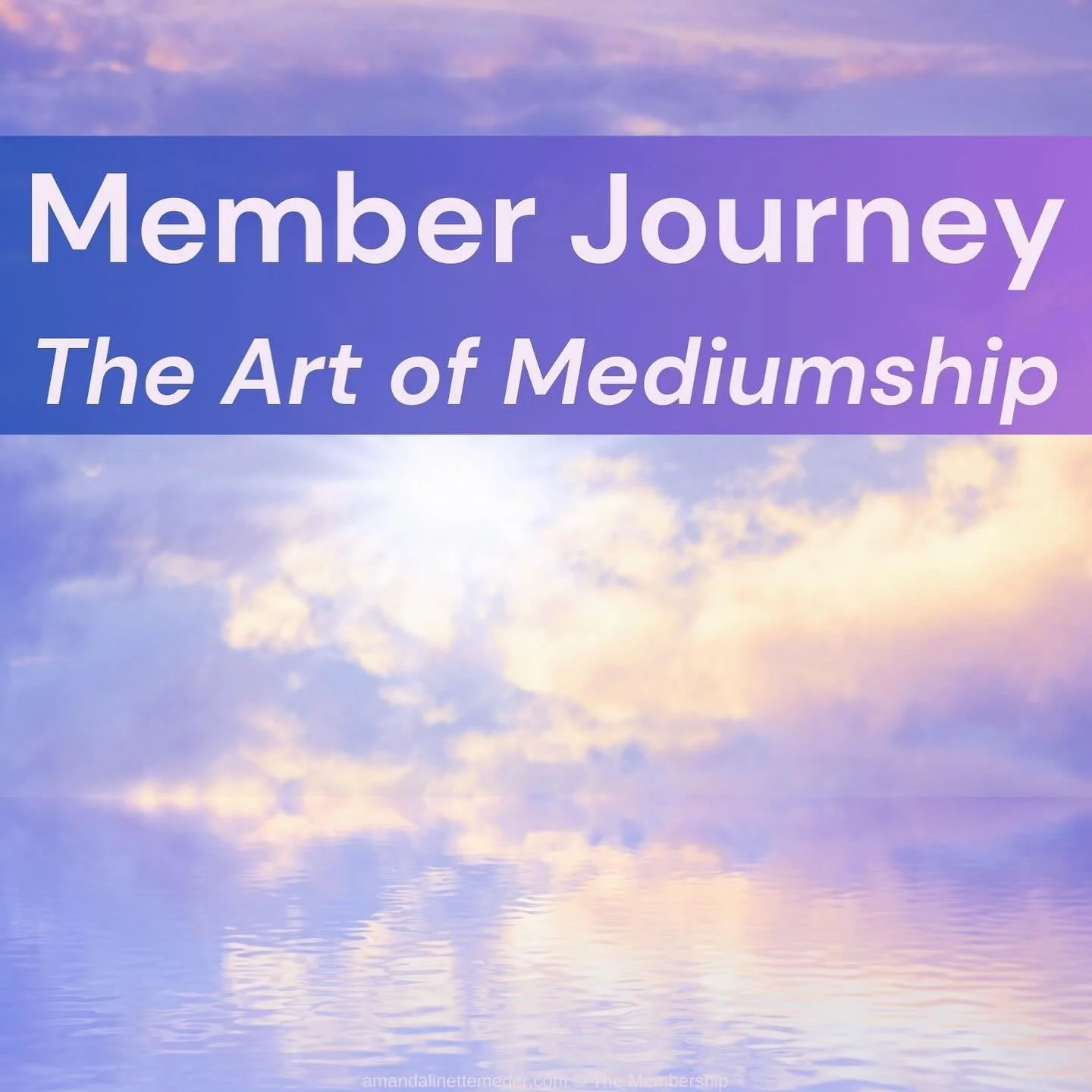 The Art of Mediumship Journey in The Membership is ✨💞 is now in full swing and you can join us with a 14 day free trial at the link in my bio to see if it&rsquo;s right for you! 

I&rsquo;ve been teaching these monthly intuitive development courses 