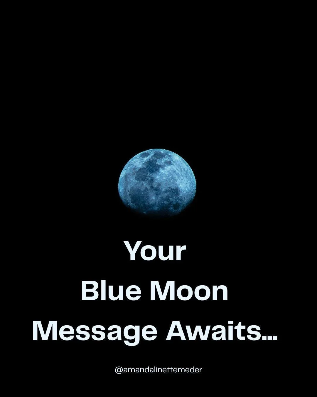 &ldquo;Once in a blue moon&rdquo;&hellip; something shifts 🌕✨

💙 If you&rsquo;ve been feeling called to release the old, trust your intuition, or step into a new chapter, the Blue Moon may be carrying a message for you. I just shared the spiritual 