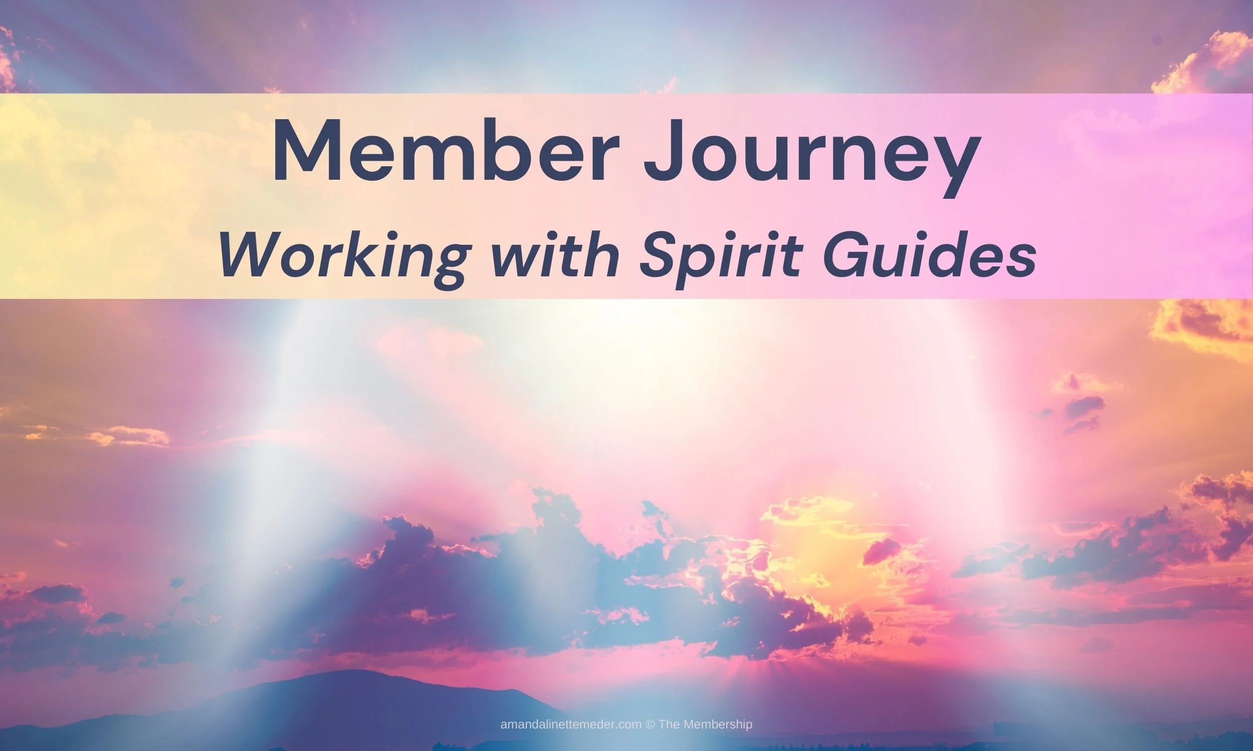Meet Your Spirit Guides Online Class