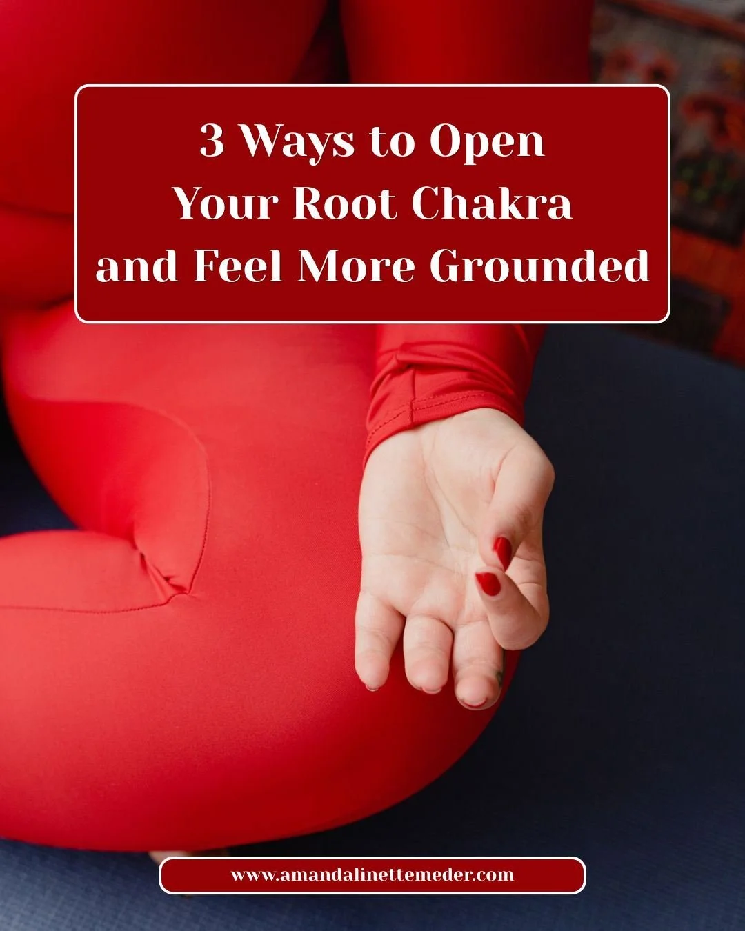🌳✨ Feeling stuck, disconnected, or like you're constantly in survival mode?

Your Root Chakra is the energetic foundation that helps you feel safe, grounded, secure, and supported in life. 

❤️ When it's blocked, it can show up as anxiety, fear, ove