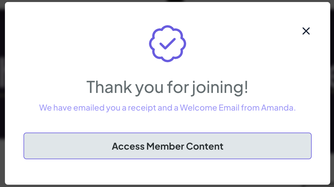 Thank you for joining!