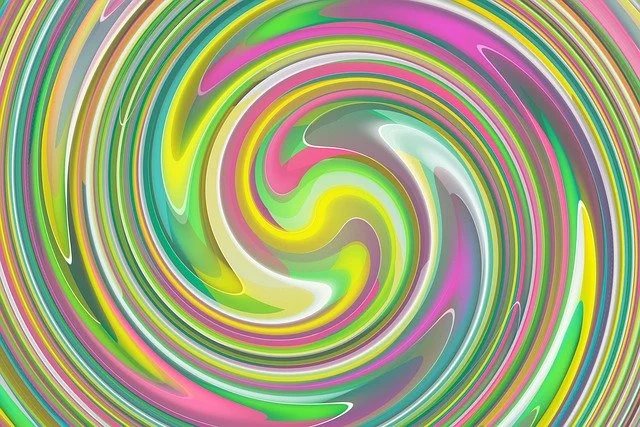 spiral of spring colors Vicki Hamilton from Pixabay