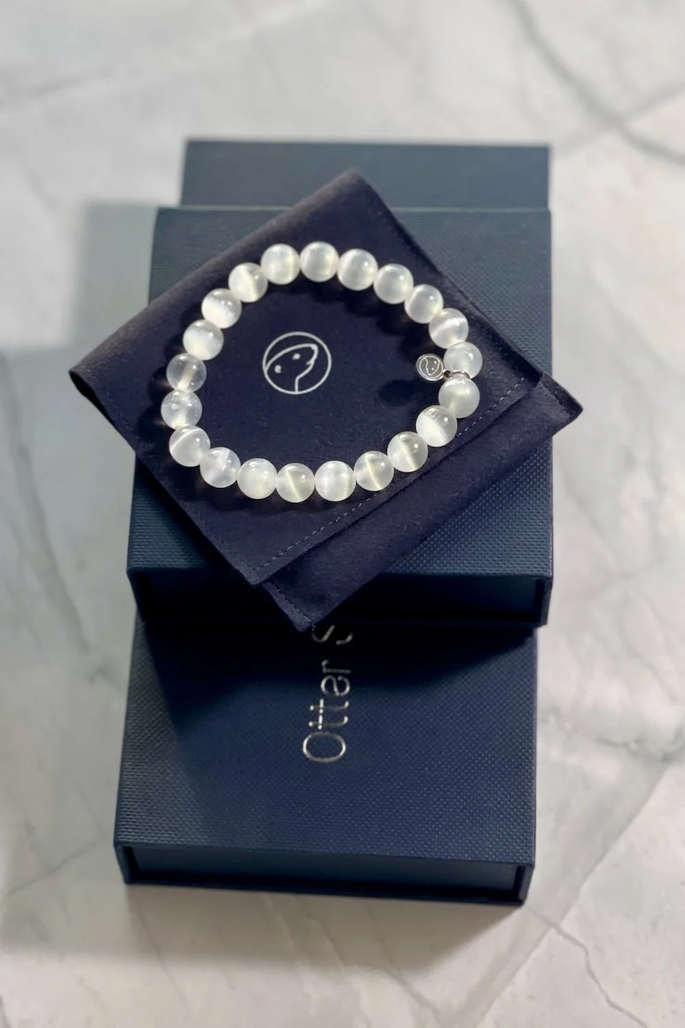 Gifted by Otter Spirit: Otter Spirit Selenite Bracelet