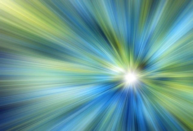 green and blue light beam Brad Holbrook from Pixabay