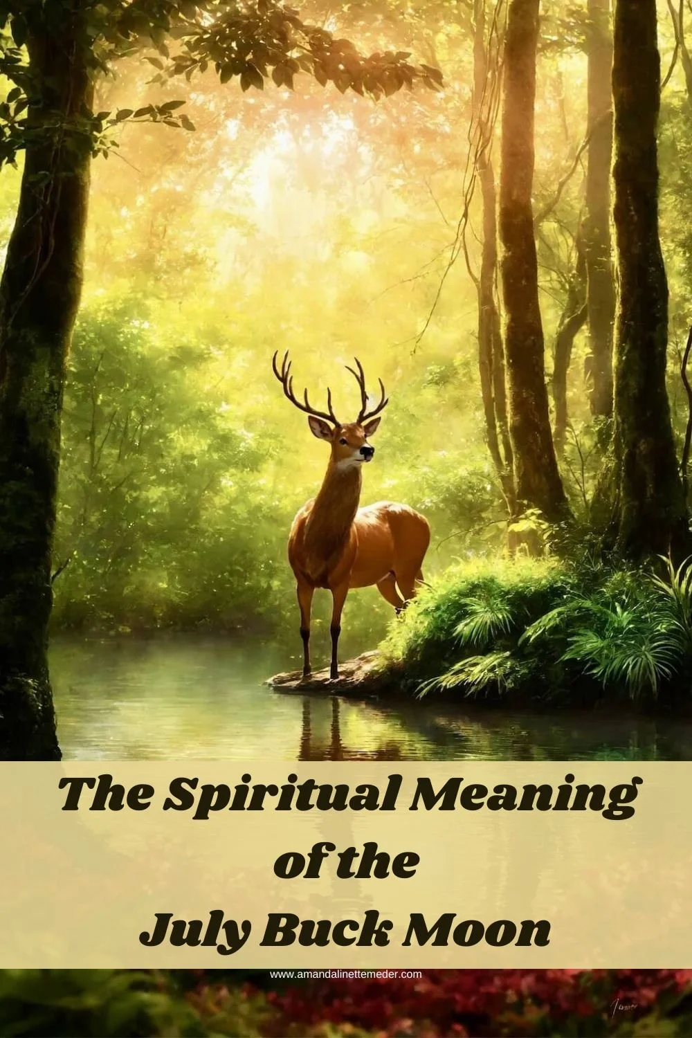 The Spiritual Meaning of the July Buck Moon