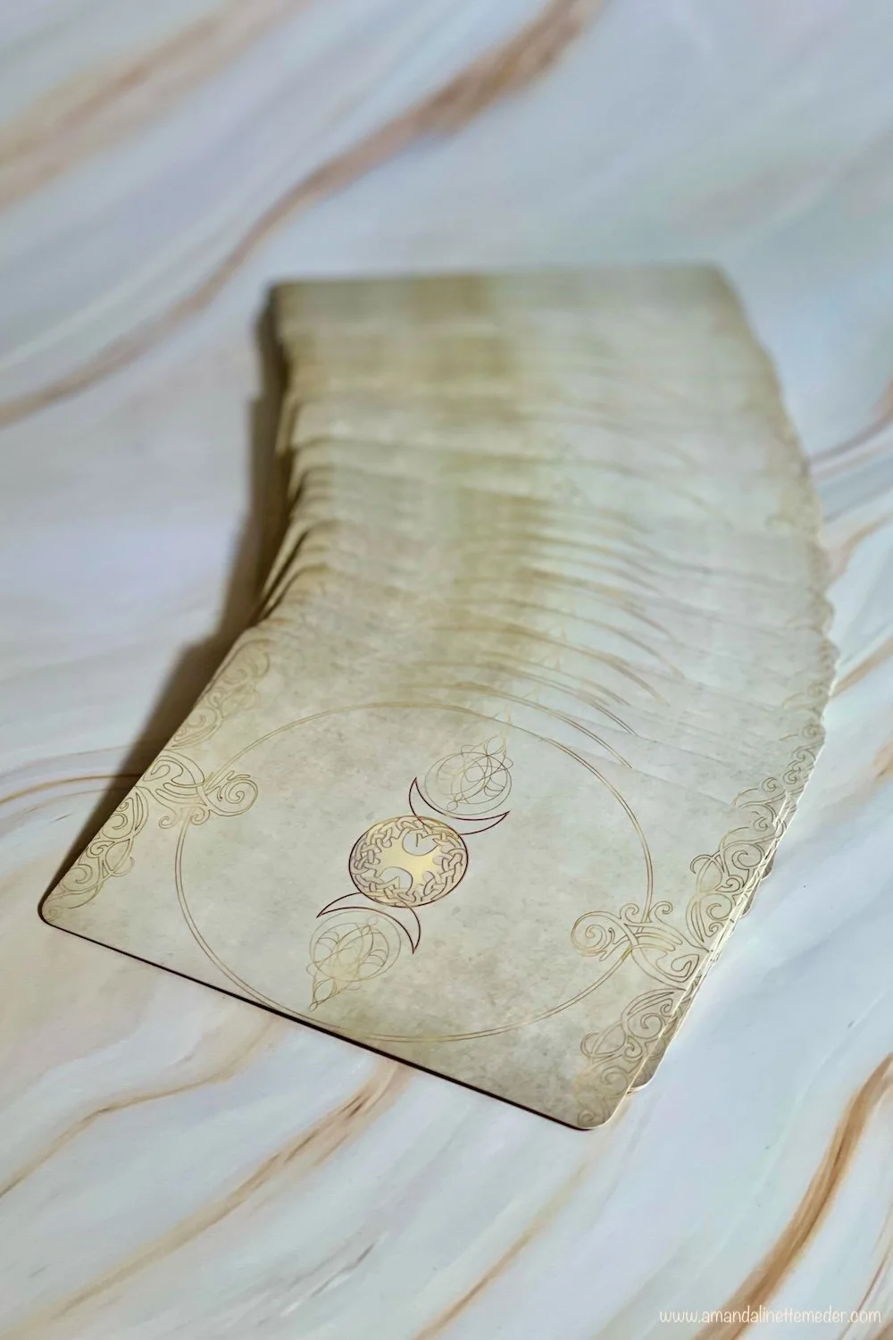 Goddess Power Oracle Cards backings