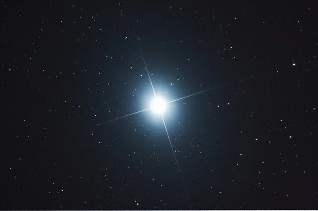 Photo of Sirius The Dog Star from Pixabay.