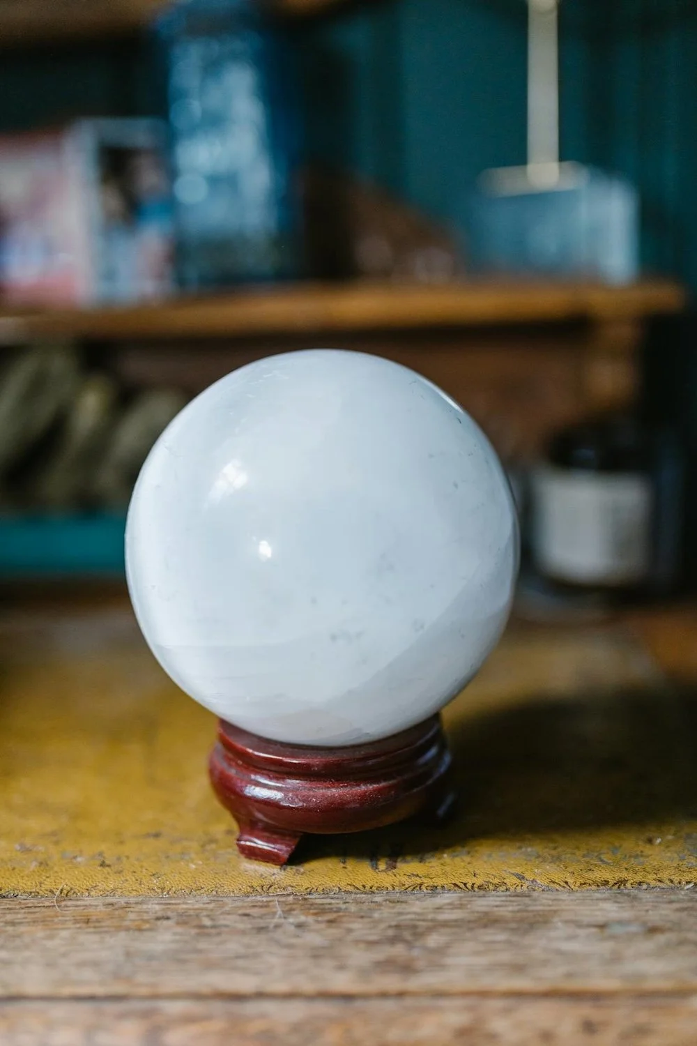 Photo of crystal ball on stand by RDNE Stock project on Pexels