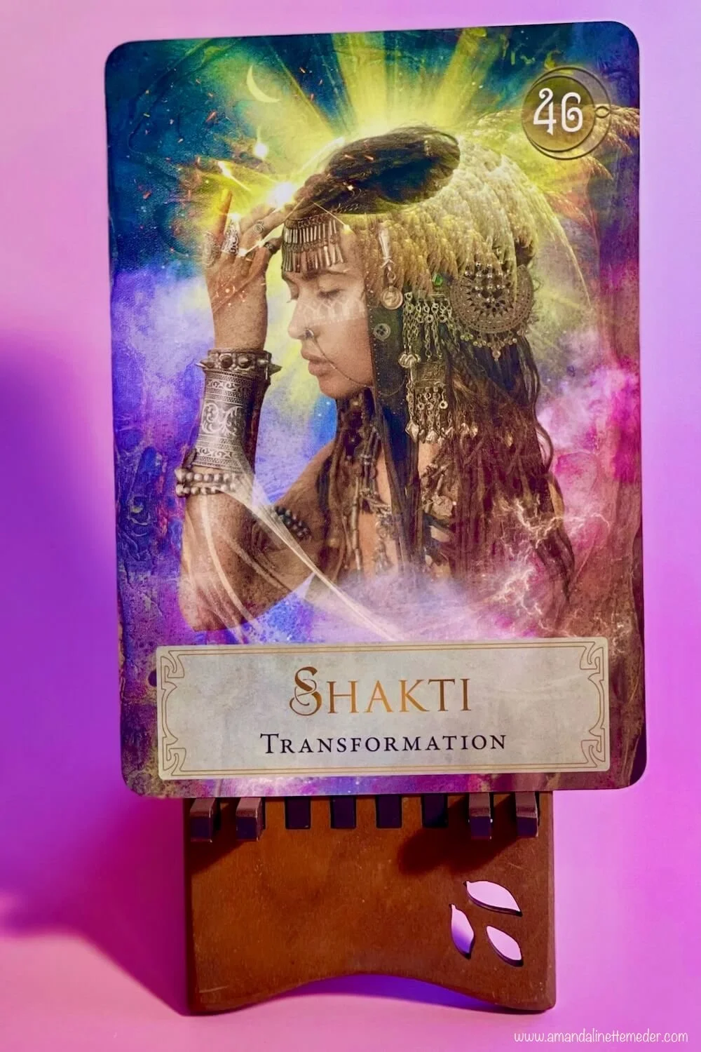 Goddess Power Oracle Card Shakti Transformation