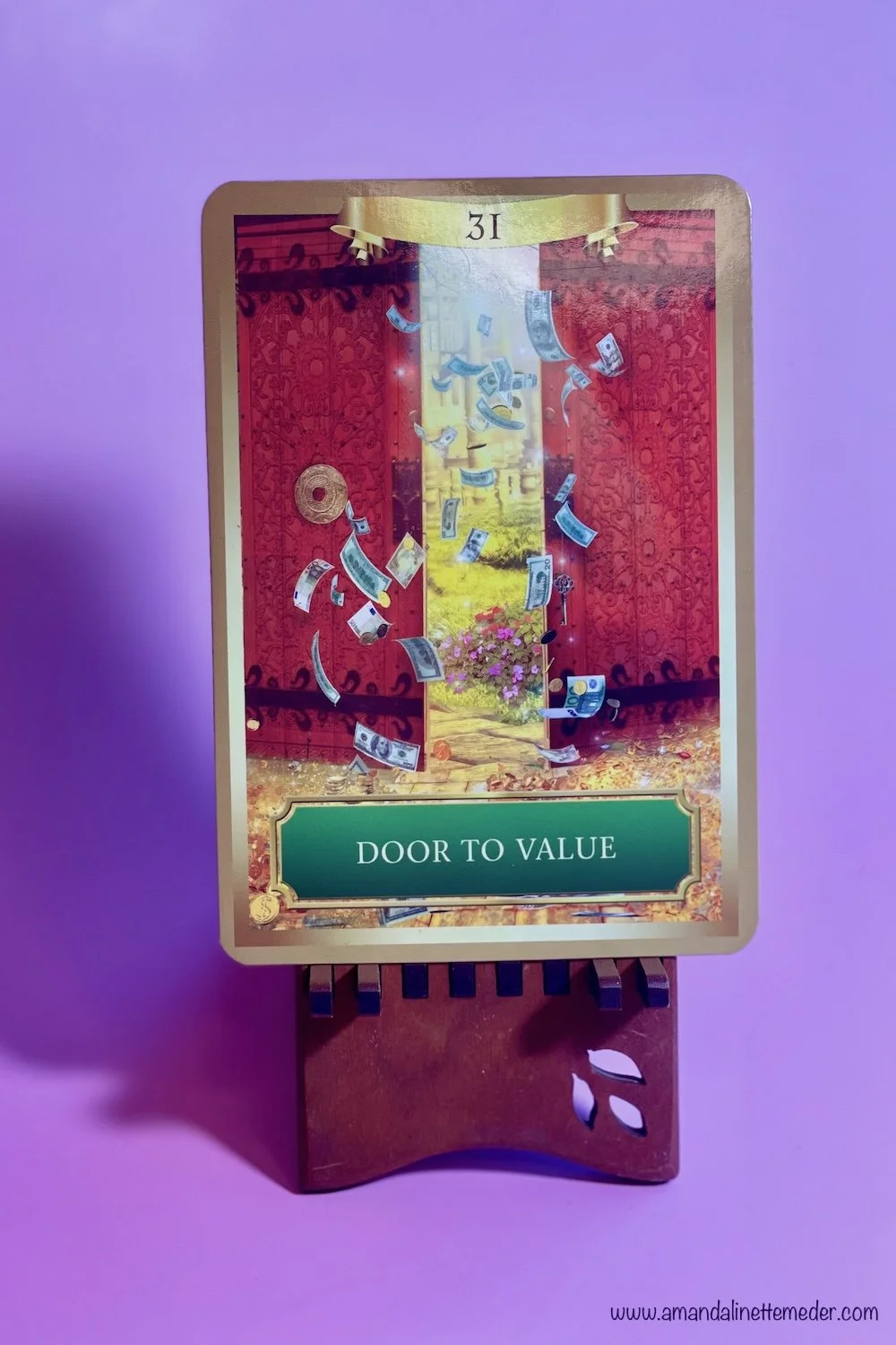 Energy Oracle Cards - Door to Value Card