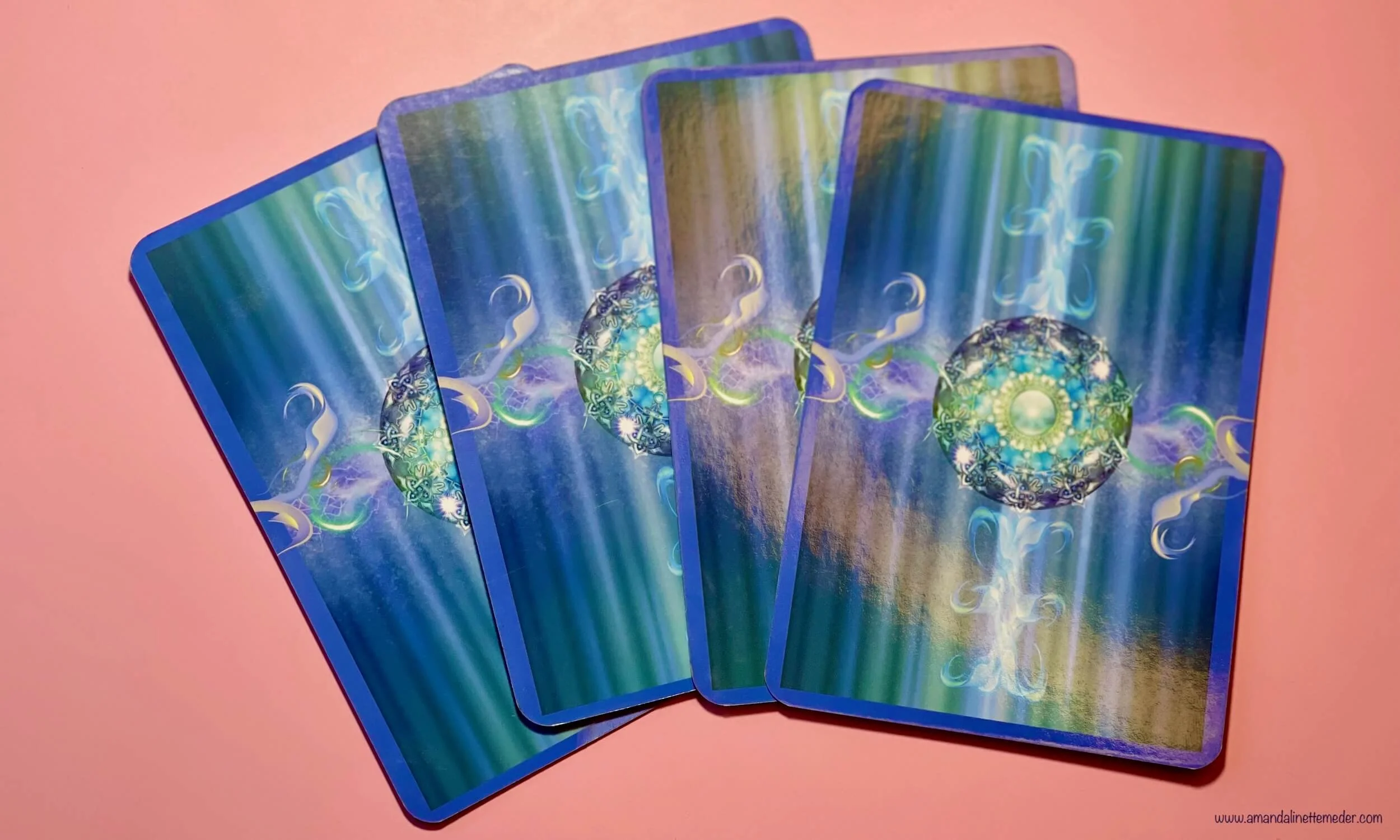 Energy Oracle Card - card backs