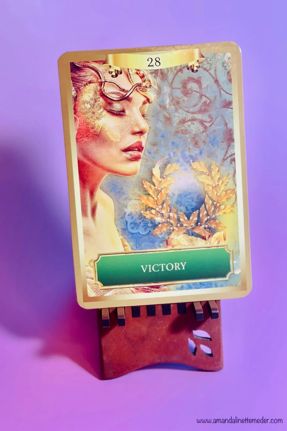 Energy Oracle Cards - Victory Card
