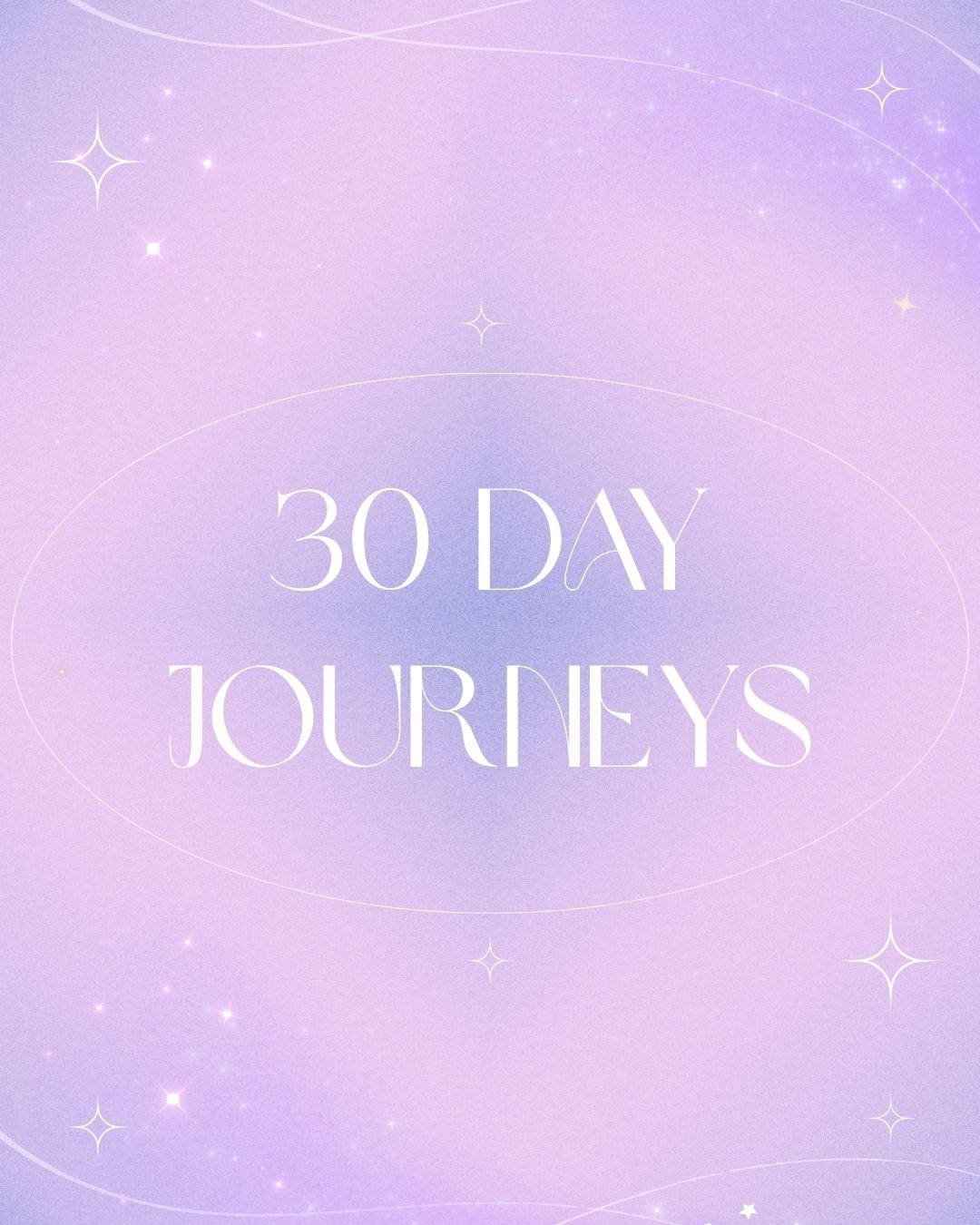 30 day journeys