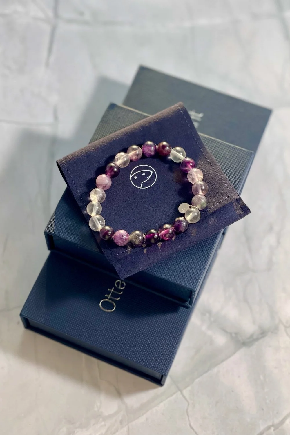Gifted by Otter Spirit: Otter Spirit Rainbow Fluorite Bracelet