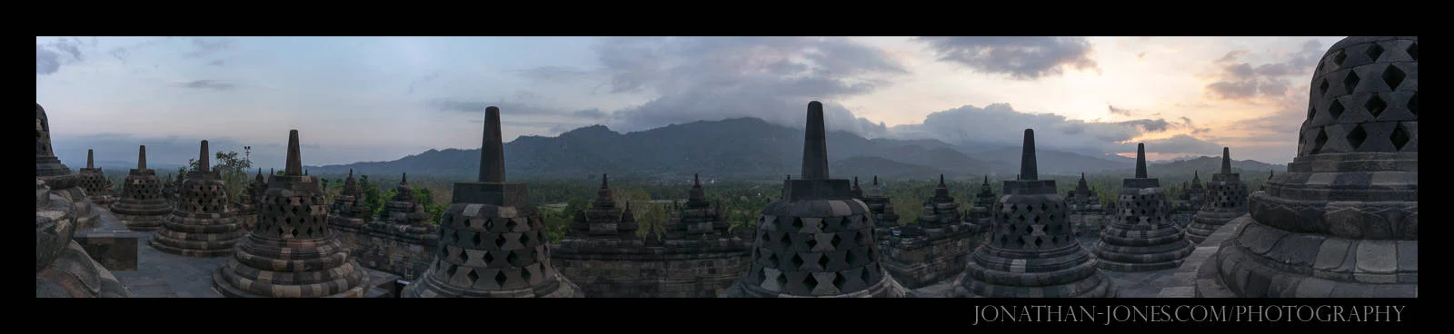Sunset, Borobodur