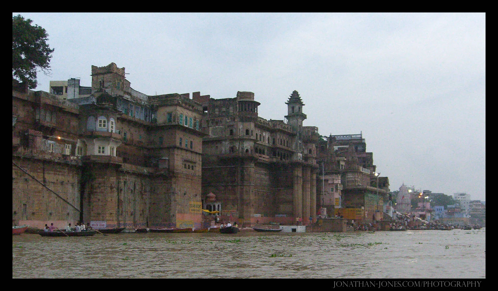 The Ghats in Varanasi