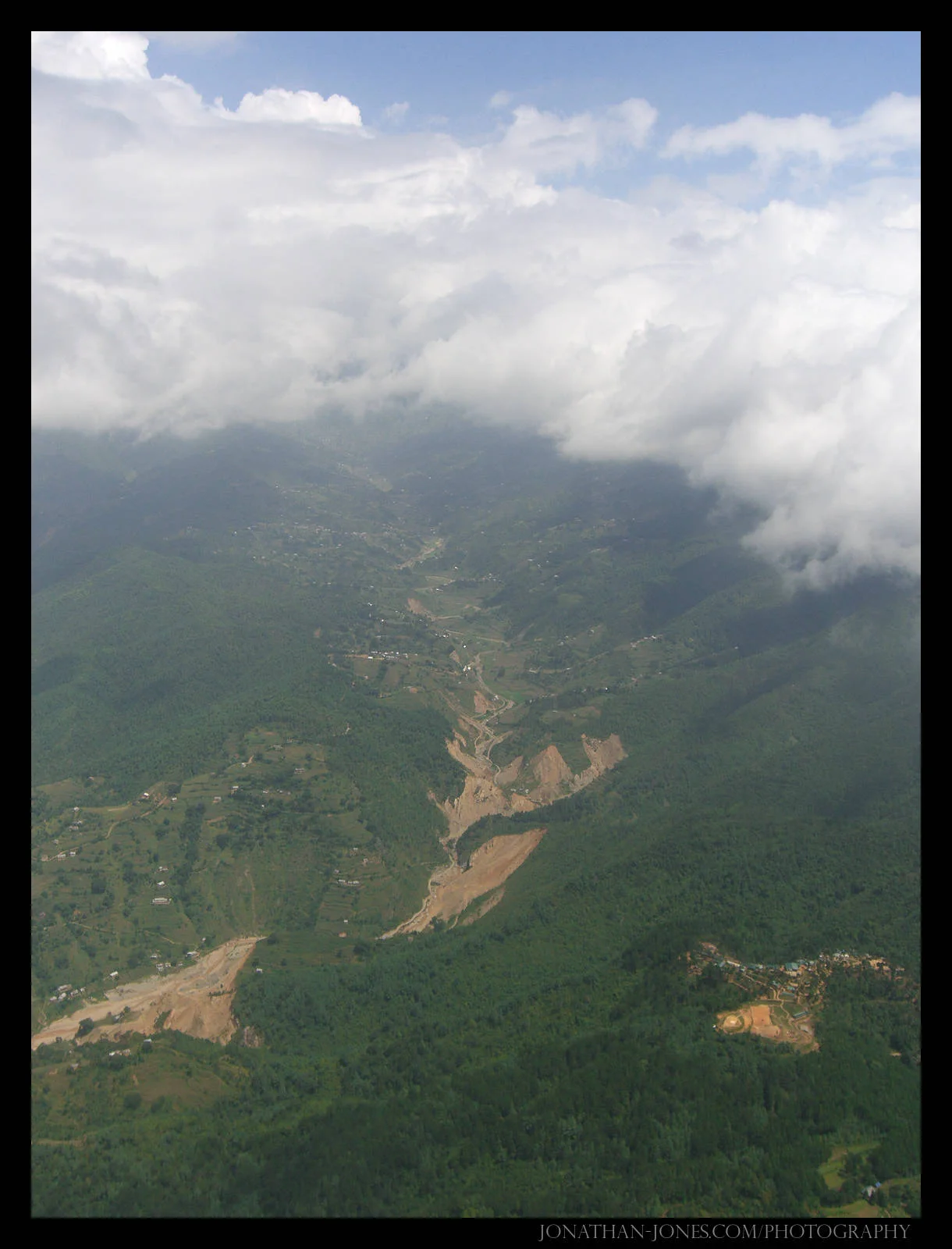Approaching Kathmandu